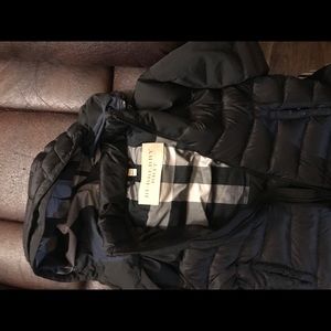 burberry lightweight down jacket